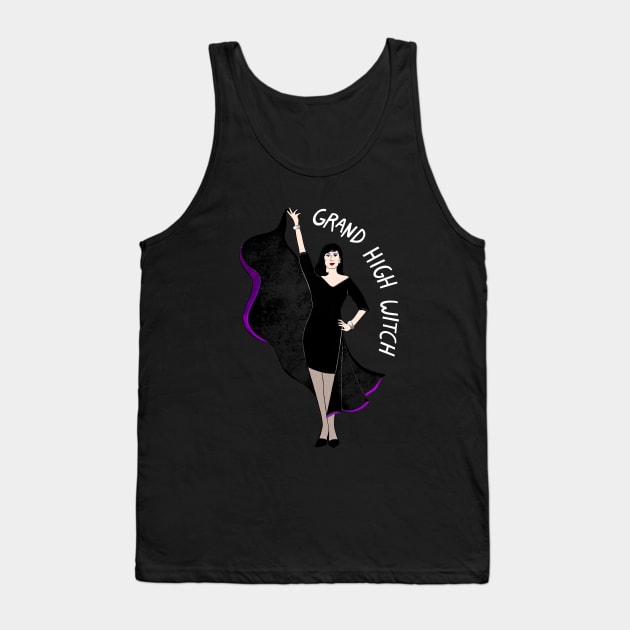 Grand High Witch! Tank Top by Illustrating Diva 